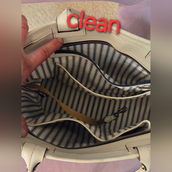 Dooney & Bourke Beacon Tote Bone Color - Picture 9 of 15